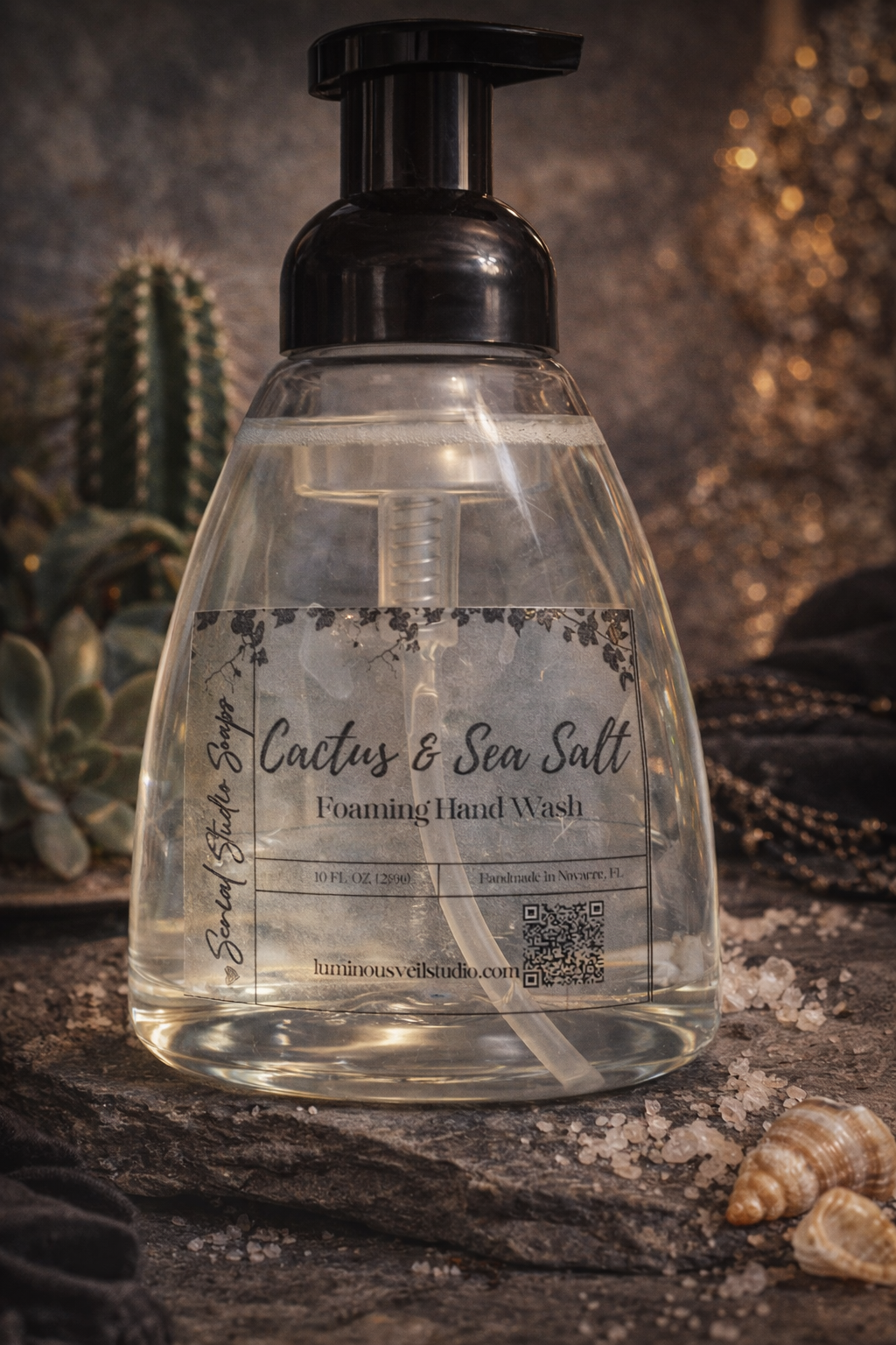 Cactus & Sea Salt – Foaming Hand Wash (10 oz)