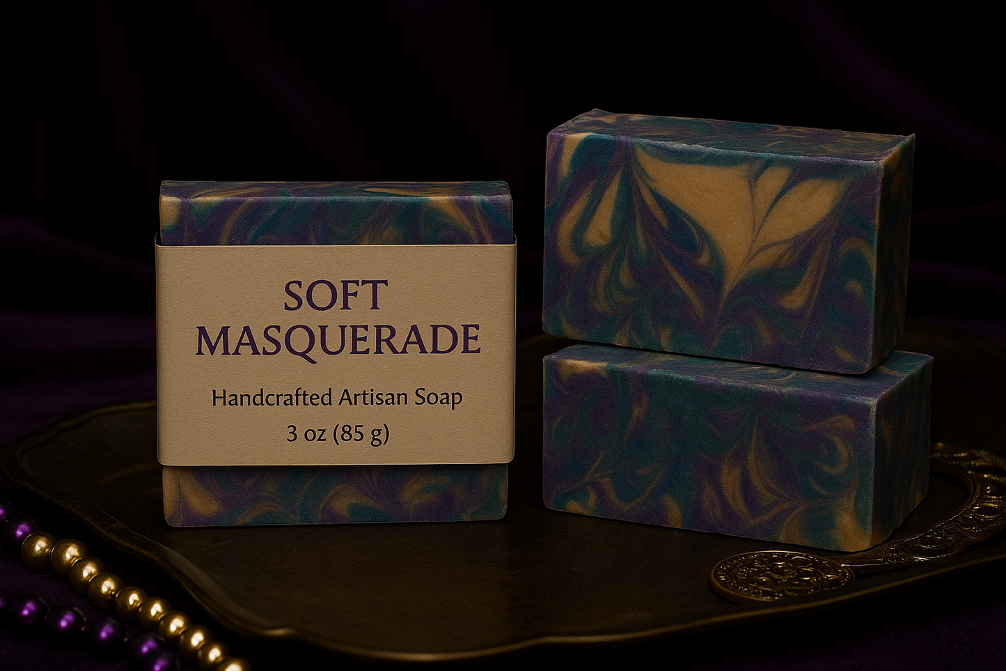 Soft Masquerade — Cold Process Soap