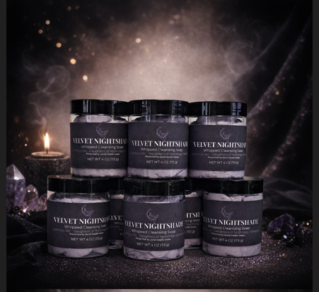 Velvet Nightshade — Whipped Cleansing Soap