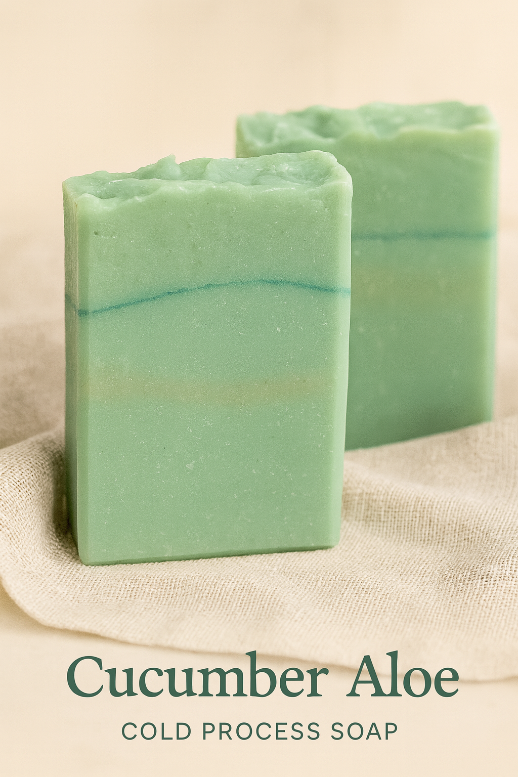 Cucumber Aloe — Cold Process Soap