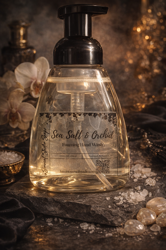 Sea Salt & Orchid – Foaming Hand Wash (10 oz)