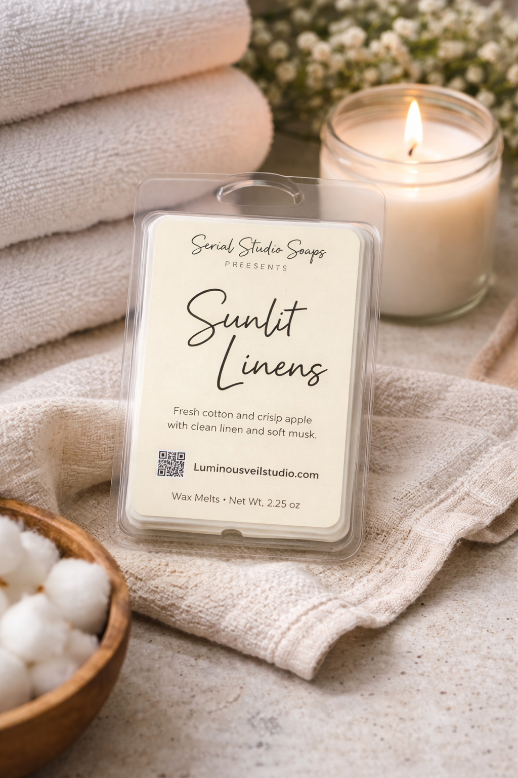 Sunlit Linens – Wax Melts